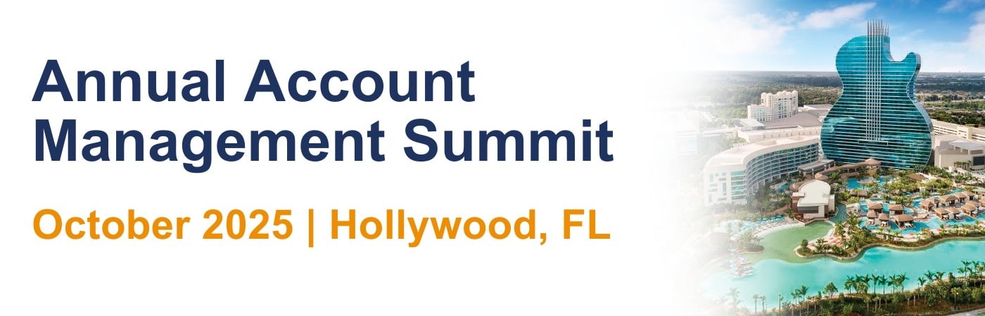 Image of the Seminole Hard Rock Hotel and Casino in Hollywood, Florida with the text, 'Account Management Summit | October 2025' and the HealthTrust Workforce Solutions logo Image of the Seminole Hard Rock Hotel and Casino in Hollywood, Florida with the text, 'Account Management Summit | October 2025' and the HealthTrust Workforce Solutions logo